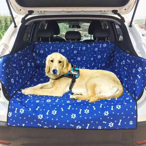 Cozy Hammock-Style Waterproof Scratch-Proof Dog Car Trunk Seat Cover
